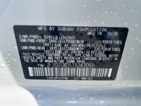 New 2026 Subaru Crosstrek 2.5i Limited AWD/4WD image 34