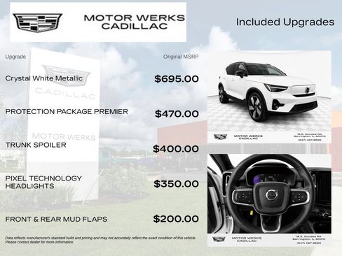 Used 2023 Volvo XC40 Recharge Ultimate w/ Protection Package Premier AWD/4WD image 8