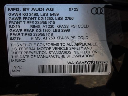 Used 2023 Audi Q5 2.0T Premium w/ Convenience Package AWD/4WD image 14
