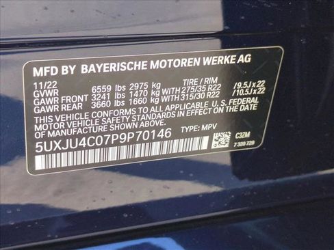 Certified 2023 BMW X5 M50i w/ Parking Assistance Package image 27