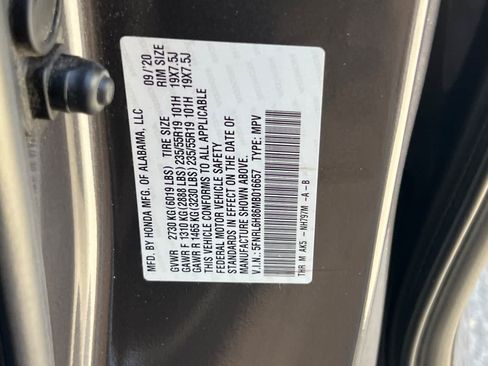 Used 2021 Honda Odyssey Touring image 32
