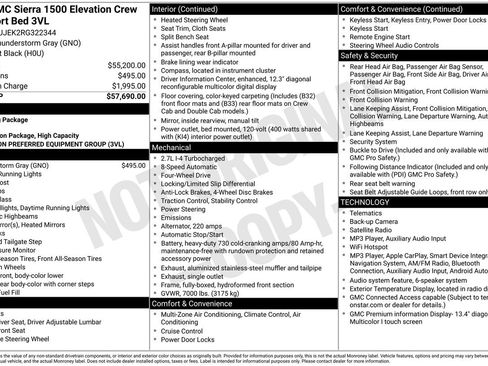 Used 2024 GMC Sierra 1500 Elevation AWD/4WD image 5