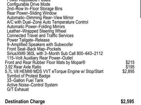 Used 2026 RAM 1500 Big Horn AWD/4WD image 7