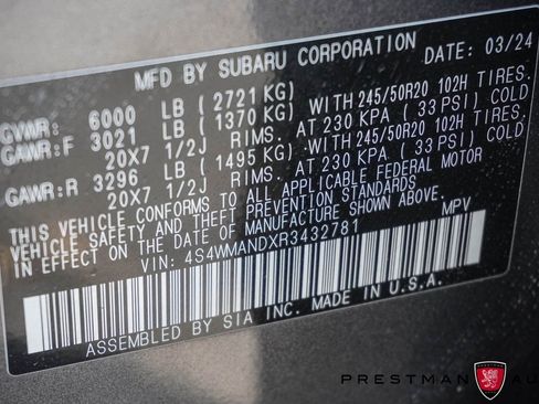 Used 2024 Subaru Ascent Limited image 24