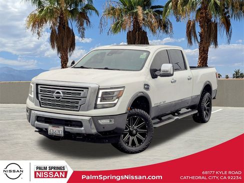 Used 2021 Nissan Titan Platinum Reserve w/ Moonroof Package image 1