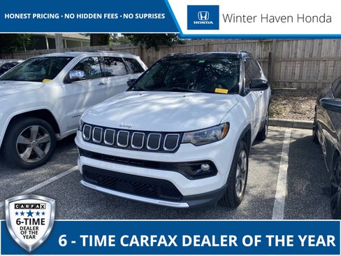 Used 2022 Jeep Compass Limited w/ Sun and Sound Group AWD/4WD image 1