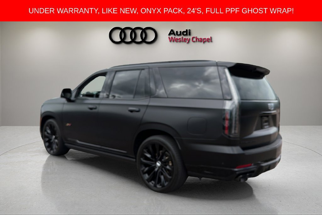 Used 2026 Cadillac Escalade V w/ LPO, ONYX Package AWD/4WD image 3