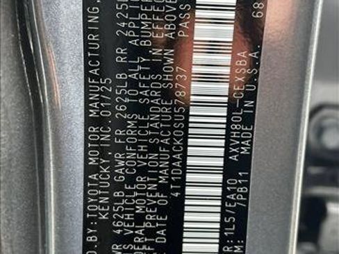 Certified 2025 Toyota Camry SE image 27