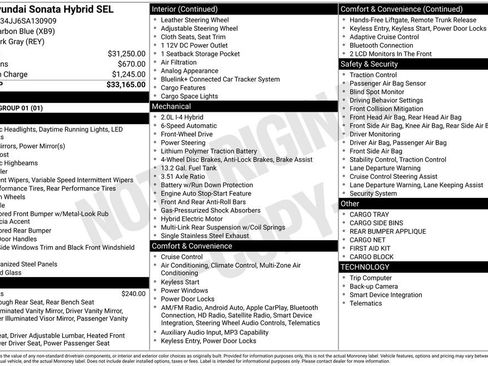 New 2025 Hyundai Sonata SEL image 27