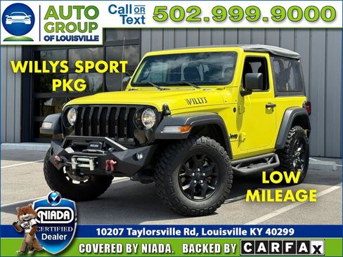 Used 2023 Jeep Wrangler Sport AWD/4WD image 1