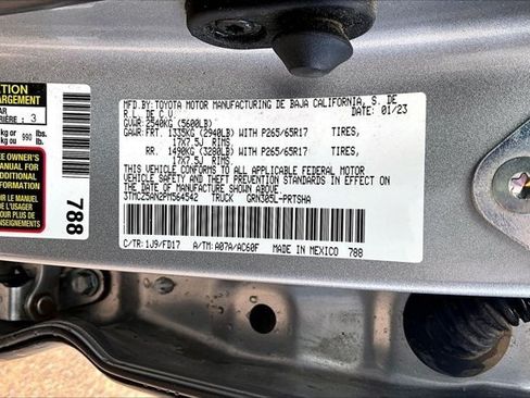 Used 2023 Toyota Tacoma TRD Sport w/ Advanced Technology Package AWD/4WD image 20