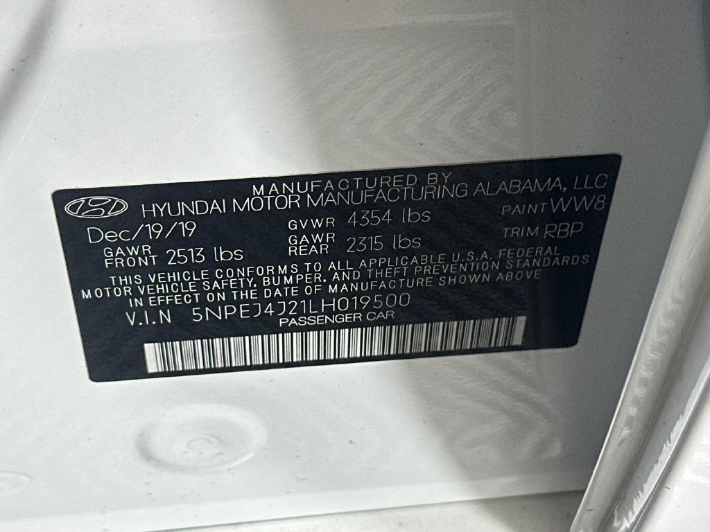 Used 2020 Hyundai Sonata SEL Plus FWD image 32