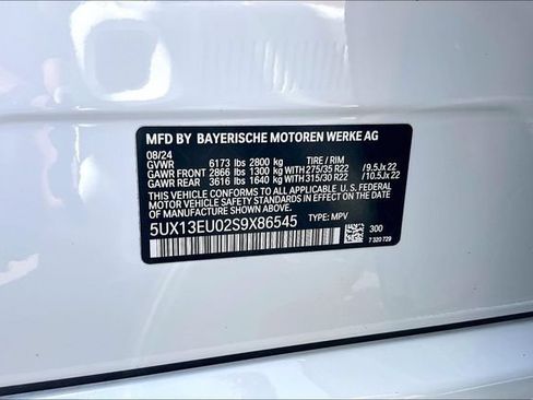 Used 2025 BMW X5 sDrive40i w/ M Sport Package RWD image 30