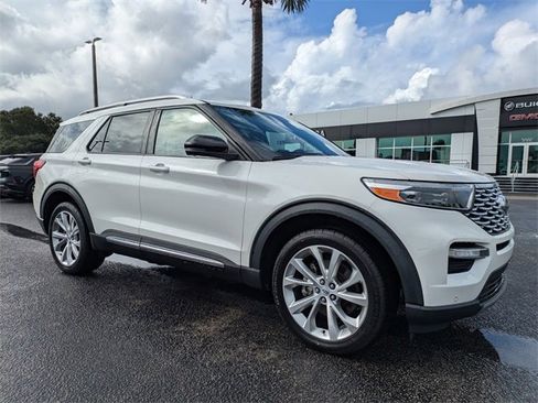 Used 2022 Ford Explorer Platinum w/ Technology Package image 2