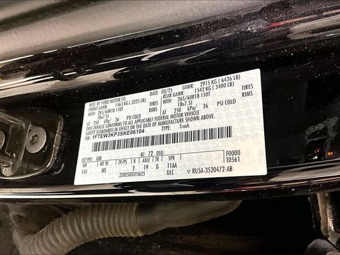 Certified 2025 Ford F150 XLT w/ Equipment Group 301A Standard RWD image 26