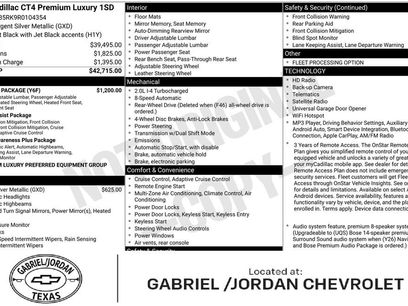 Used 2024 Cadillac CT4 Premium Luxury w/ Climate Package