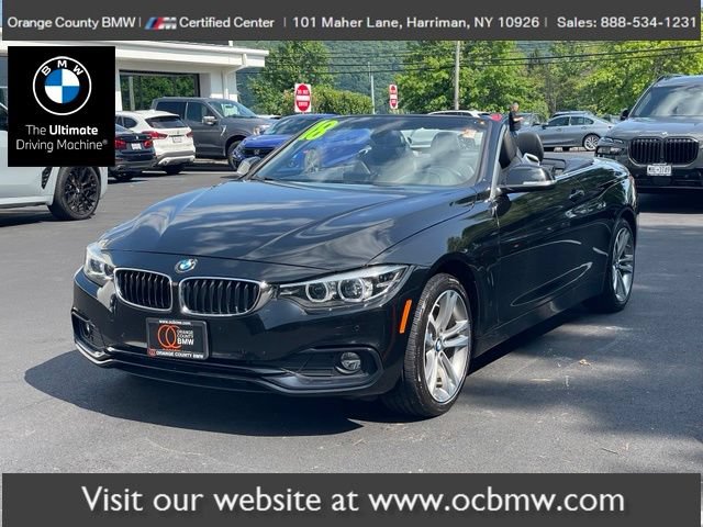 Used 2018 BMW 430i xDrive Convertible AWD/4WD image 1