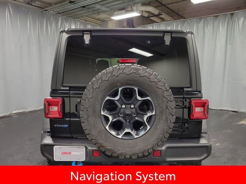 Used 2022 Jeep Wrangler Unlimited Rubicon 4xe w/ Cold Weather Group image 7