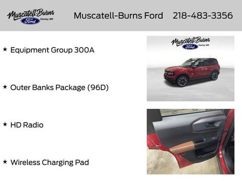 Used 2021 Ford Bronco Sport Outer Banks w/ Outer Banks Package (96D) image 14