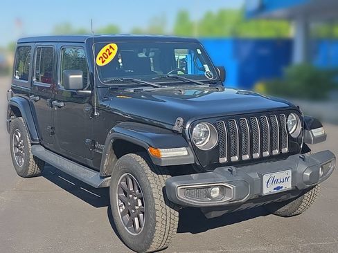 Used 2021 Jeep Wrangler Unlimited Sahara AWD/4WD image 10