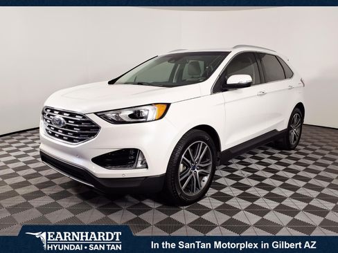 Used 2020 Ford Edge Titanium w/ Cargo Accessory Package AWD/4WD image 1