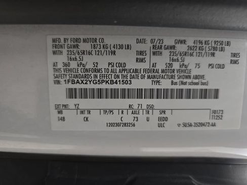 Used 2023 Ford Transit 350 XLT RWD image 33