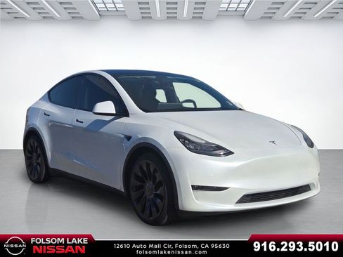 Used 2021 Tesla Model Y Performance AWD/4WD image 1