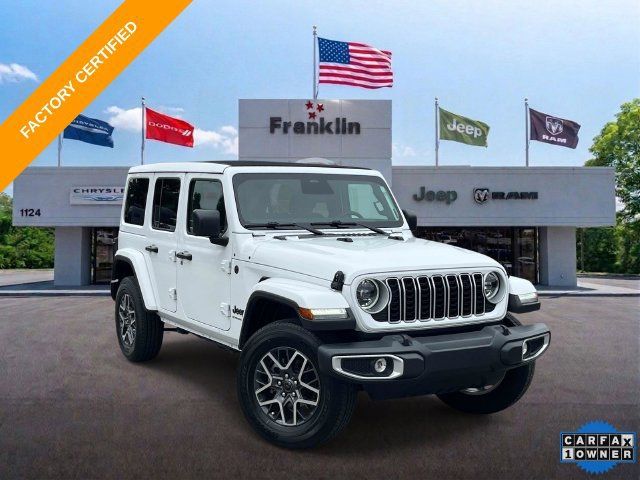 Certified 2026 Jeep Wrangler Unlimited Sahara AWD/4WD image 1