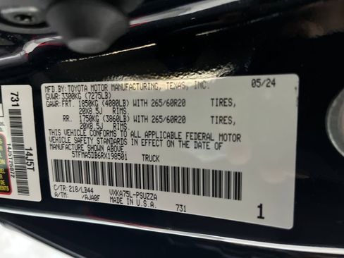 Used 2024 Toyota Tundra 1794 Edition image 86