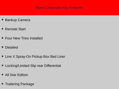 Used 2016 Chevrolet Silverado 1500 LT w/ All Star Edition image 11