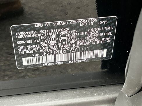 New 2026 Subaru Outback Limited image 17