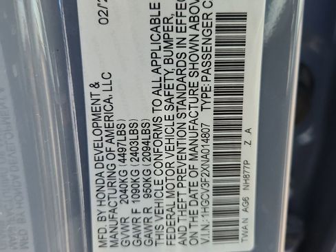 Used 2022 Honda Accord Sport image 21