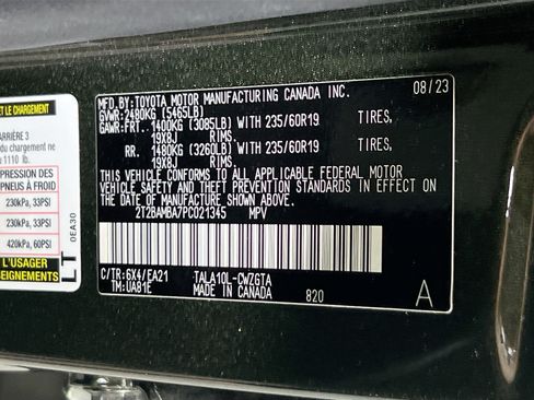 Used 2023 Lexus RX 350 Premium w/ Cold Area Package FWD image 32