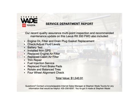 Used 2017 Lexus RX 350 FWD w/ Premium Package image 4