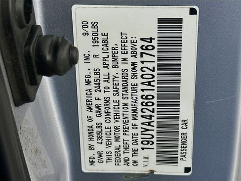 Used 2001 Acura CL Type-S image 12