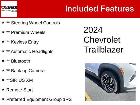Used 2024 Chevrolet TrailBlazer RS FWD image 5