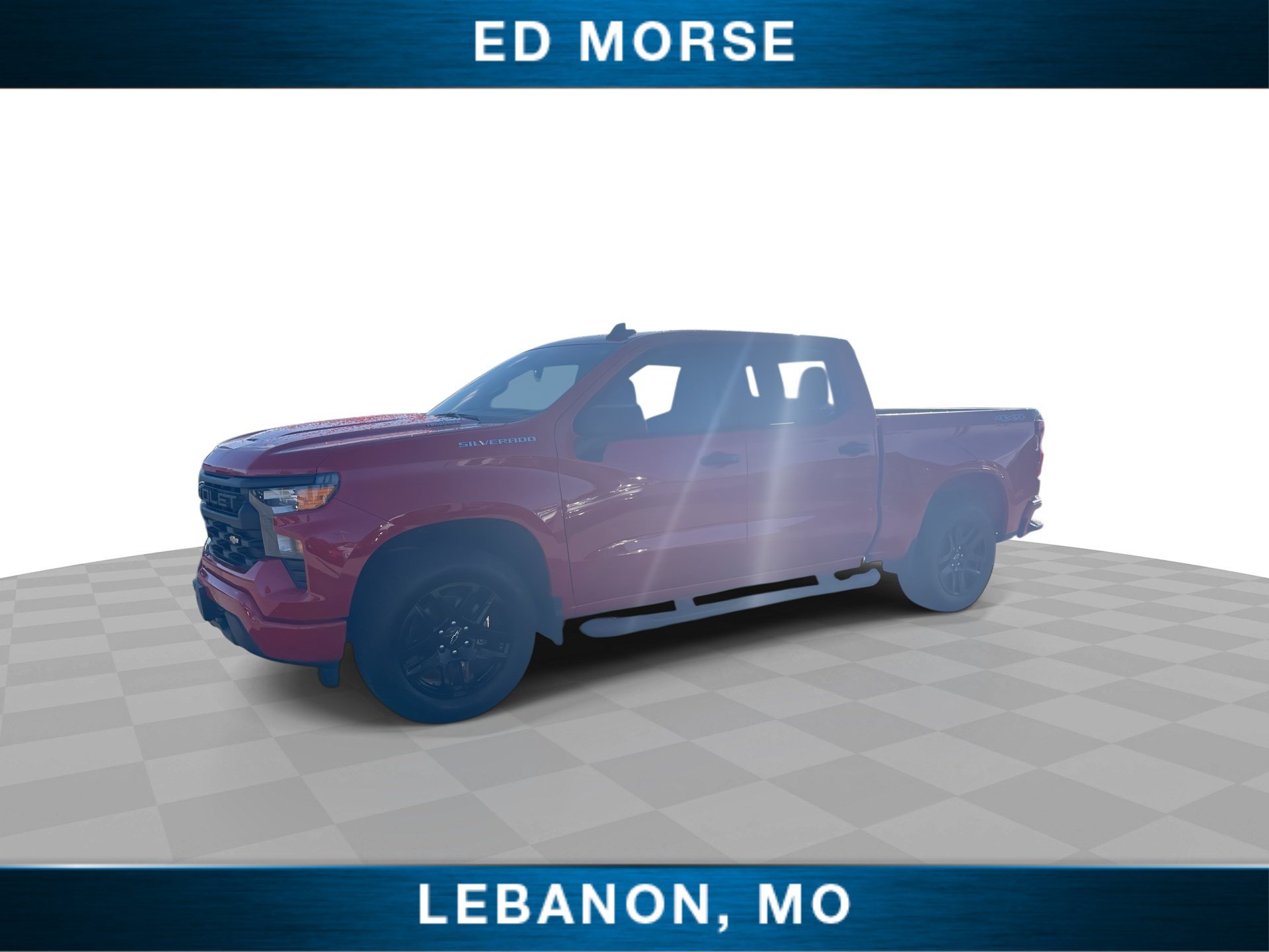 Certified 2025 Chevrolet Silverado 1500 Custom w/ Turbomax Blackout Package AWD/4WD image 4