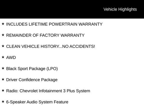 Used 2023 Chevrolet Blazer LT w/ LPO, Black Sport Package AWD/4WD image 1