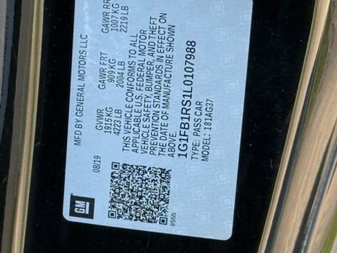Used 2020 Chevrolet Camaro LT w/ RS Package RWD image 24