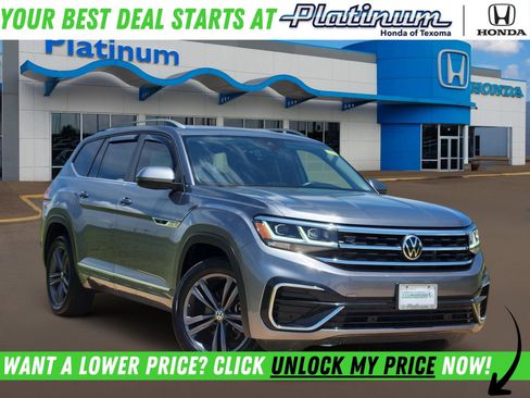 Used 2022 Volkswagen Atlas SEL R-Line AWD/4WD image 1
