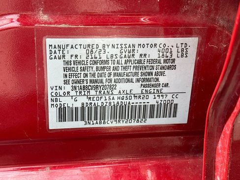 Certified 2024 Nissan Sentra SV FWD image 28