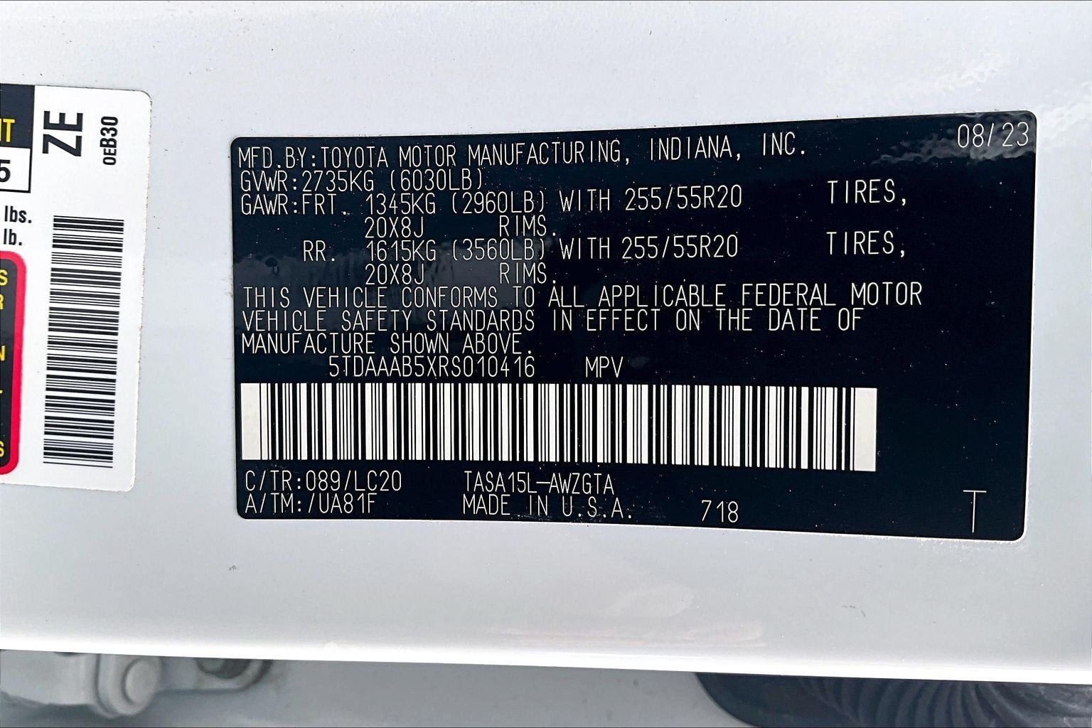 Used 2024 Toyota Grand Highlander AWD image 30