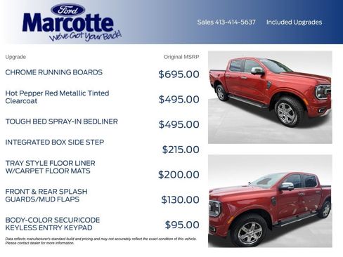 Used 2024 Ford Ranger Lariat AWD/4WD image 4