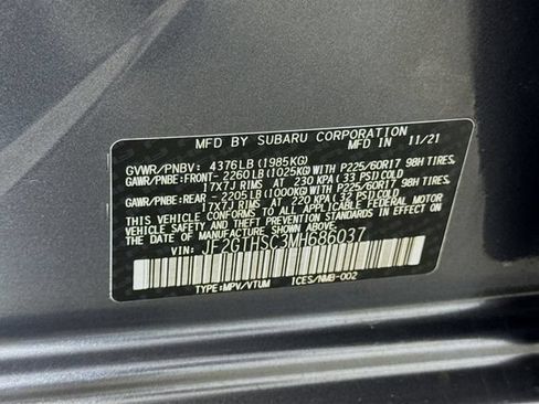 Used 2021 Subaru Crosstrek 2.5i Sport w/ Moonroof Package AWD/4WD image 26