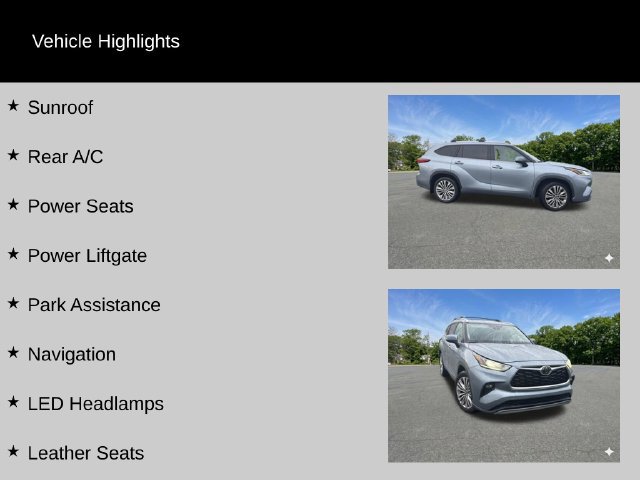 Used 2023 Toyota Highlander Platinum AWD/4WD image 2