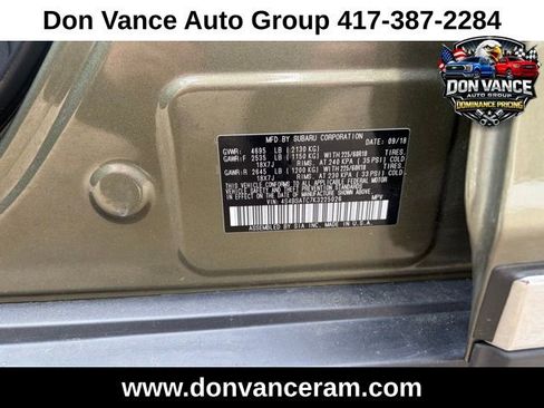 Used 2019 Subaru Outback 2.5i Touring w/ Popular Package #3A image 28