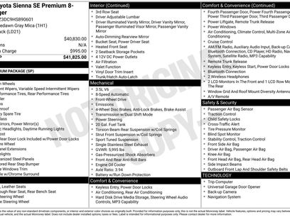 Used 2017 Toyota Sienna SE Premium