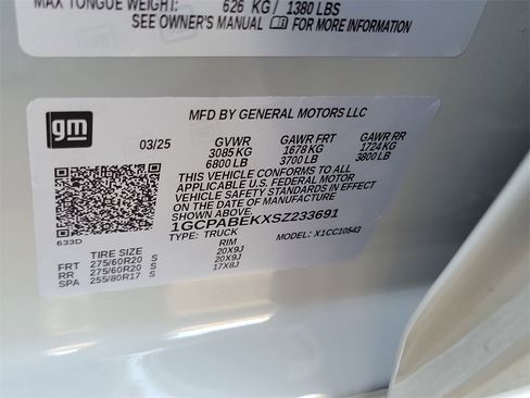 Used 2025 Chevrolet Silverado 1500 Custom image 32