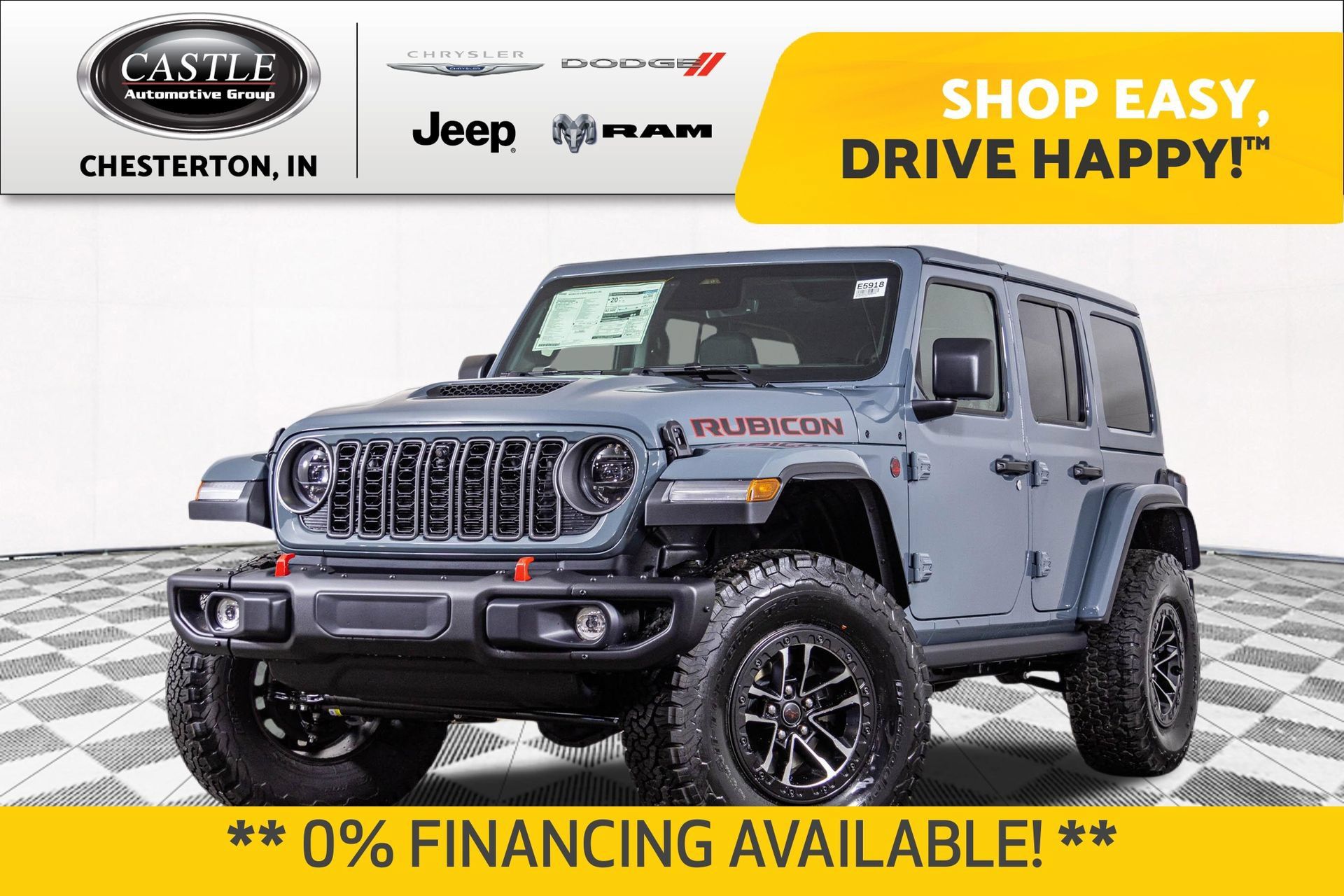 New 2026 Jeep Wrangler Unlimited Rubicon AWD/4WD image 1