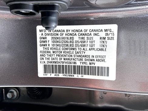 Used 2015 Honda CR-V EX-L image 7